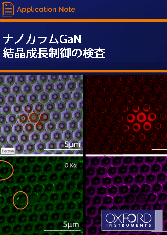 ナノカラムGaN結晶成長制御の検査