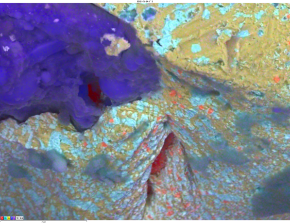 Unity によるBEXイメージング：ICチップ　はんだ表面