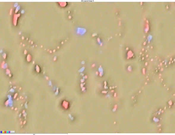 Unity によるBEXイメージング：はんだボールにおけるCu-Sn-Au-Ag合金の分布, 12kV