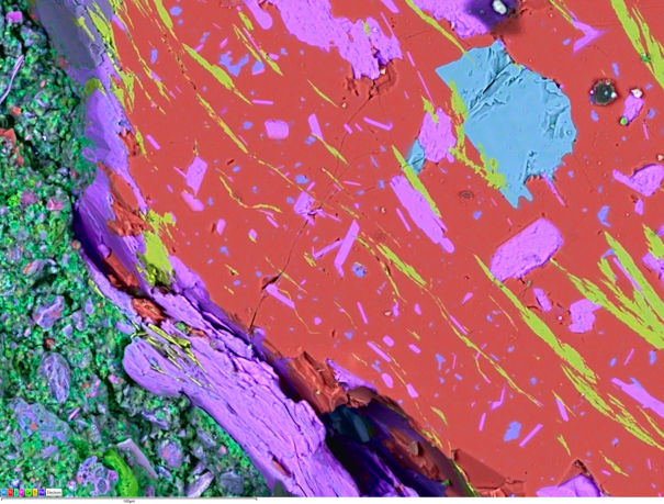 Unity によるBEXイメージング：コンクリート　構造観察