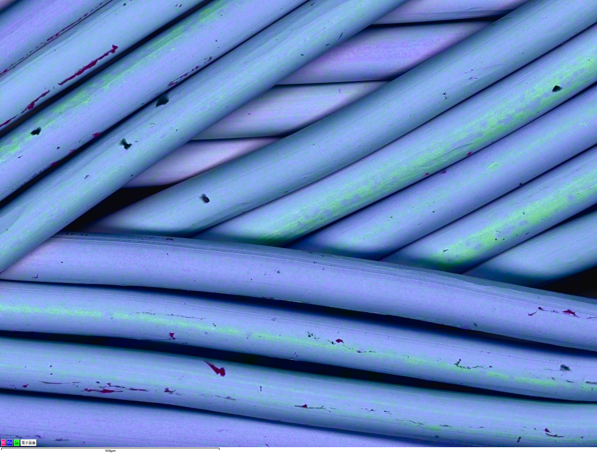 Unity によるBEXイメージング：編込金属線