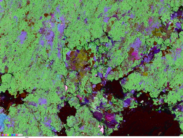 Unity によるBEXイメージング：ブレーキパッド（高温焼結）