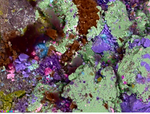 Unity によるBEXイメージング：ブレーキパッド（高温焼結）