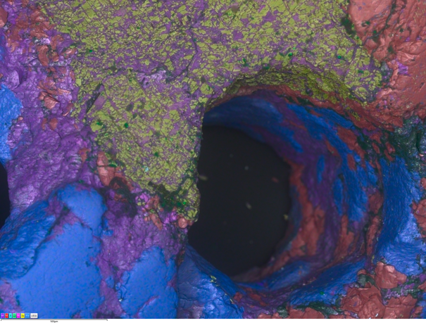 Unity によるBEXイメージング：ターコイズなど　低倍率にて、高解像度/高品質イメージの収集