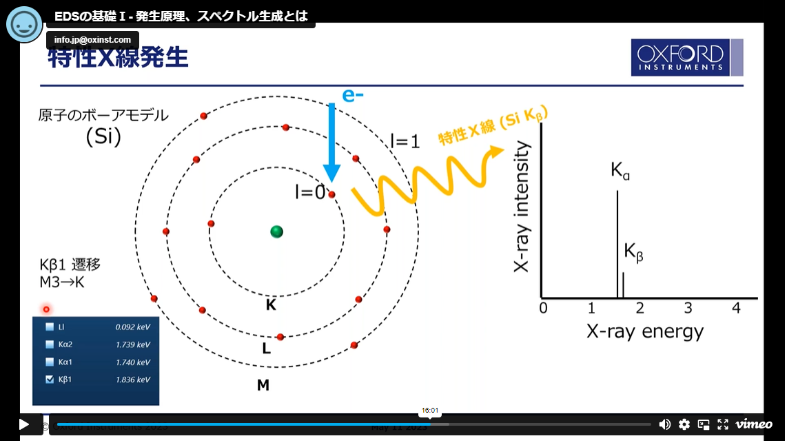 EDSの基礎Ⅰ- 発生原理、スペクトル生成とは？