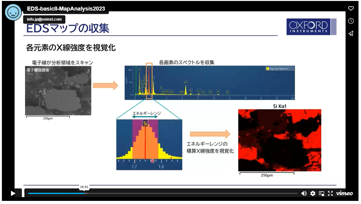 EDSの基礎Ⅱ - マップ分析